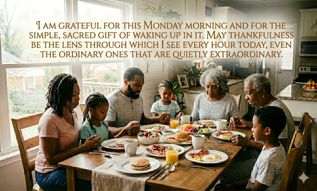 monday prayers and blessings