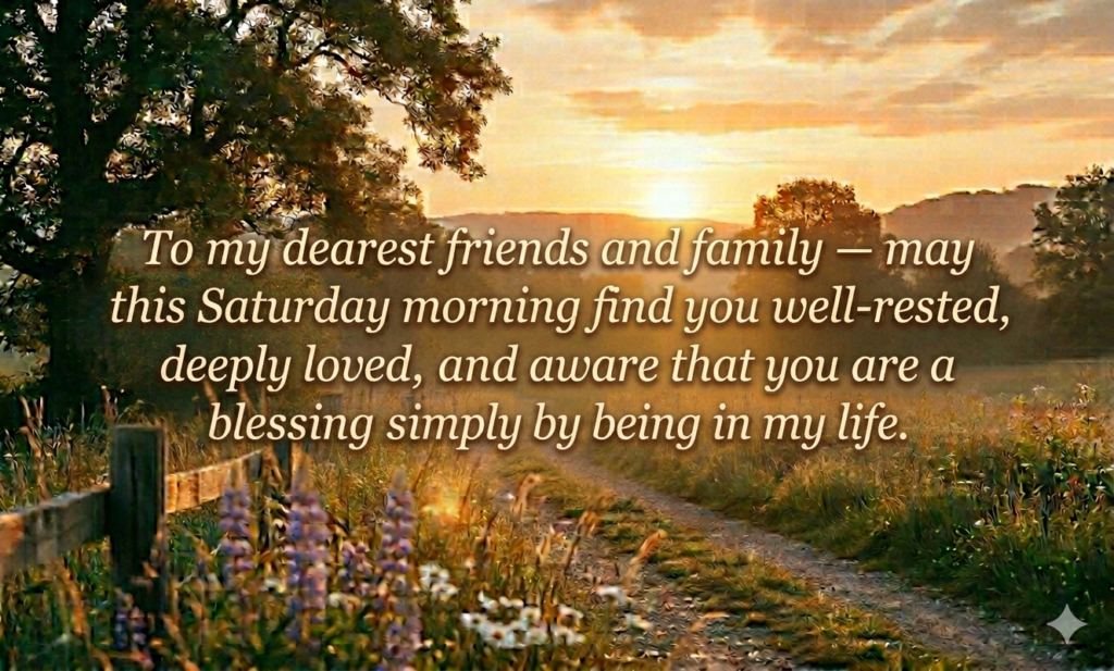 inspiration saturday blessings