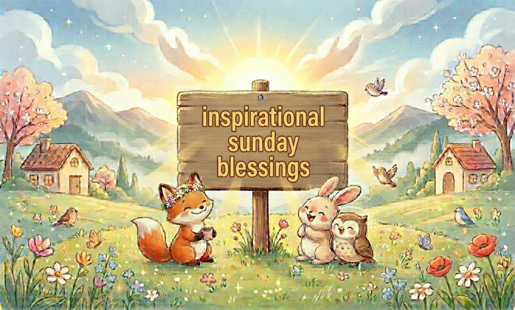 inspirational sunday blessings