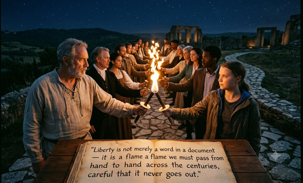 secure the blessings of liberty to ourselves and our posterity meaning