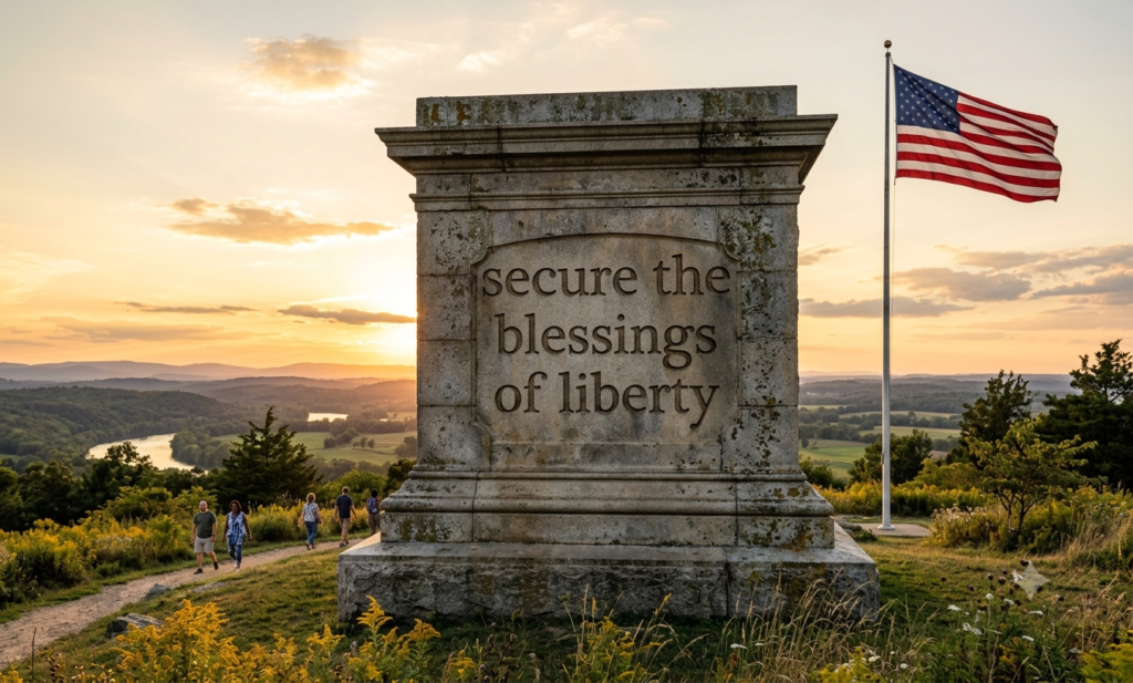 secure the blessings of liberty
