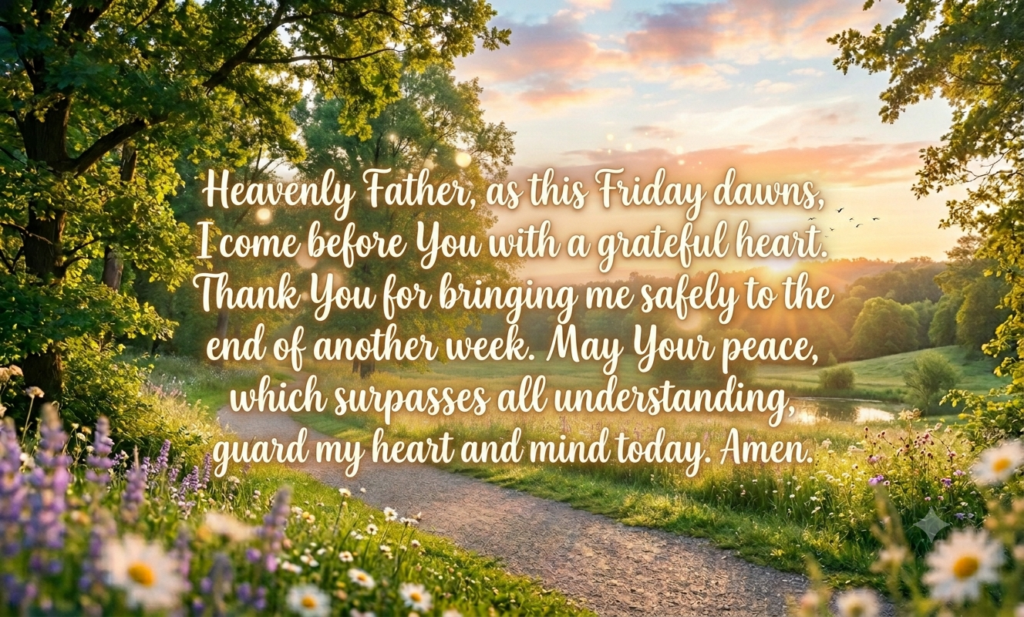 positive friday blessings