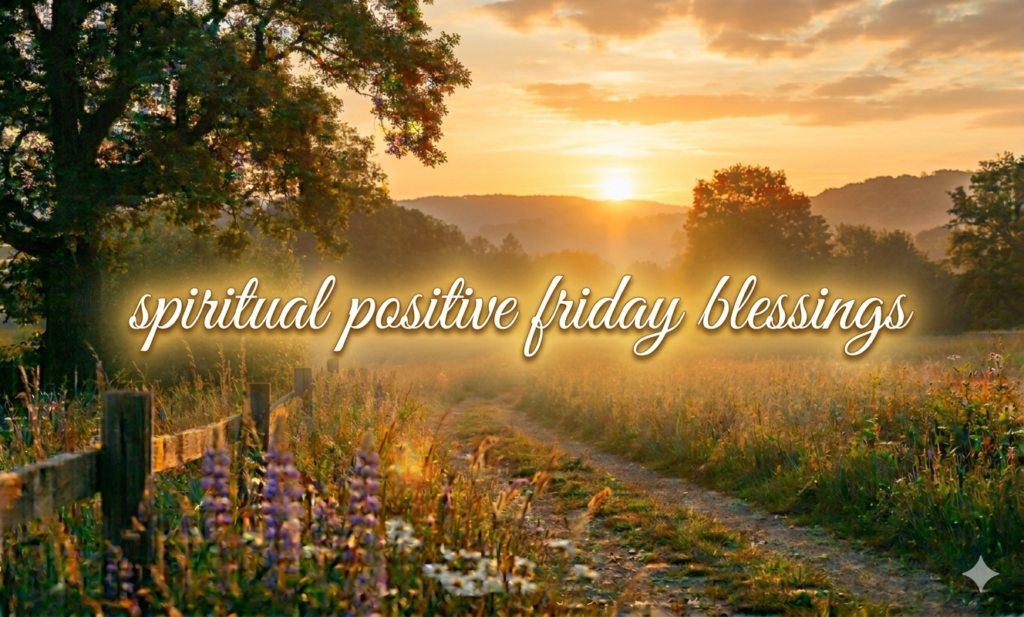 spiritual positive friday blessings