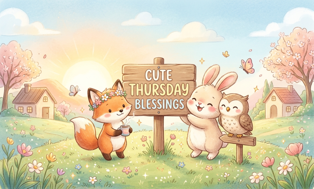 cute thursday blessings