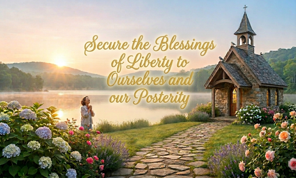 secure the blessings of liberty to ourselves and our posterity
