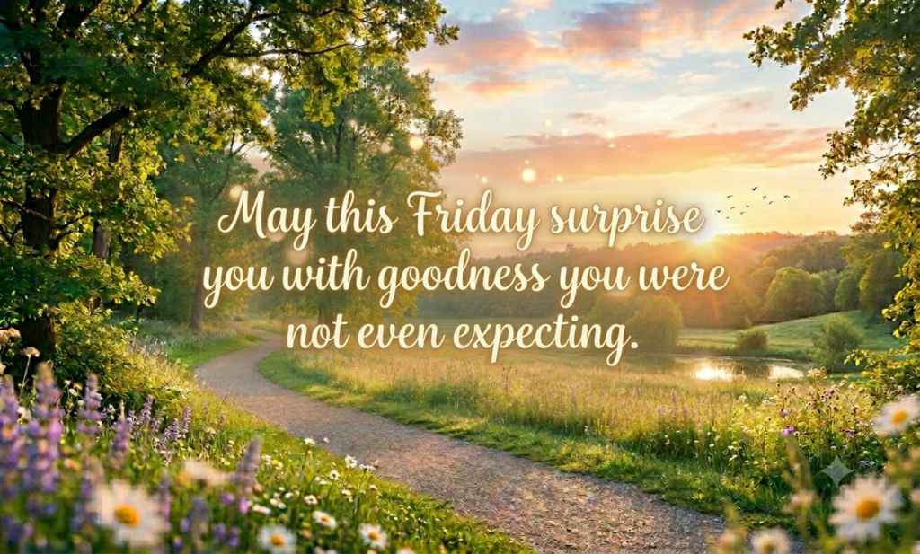 positive friday blessings