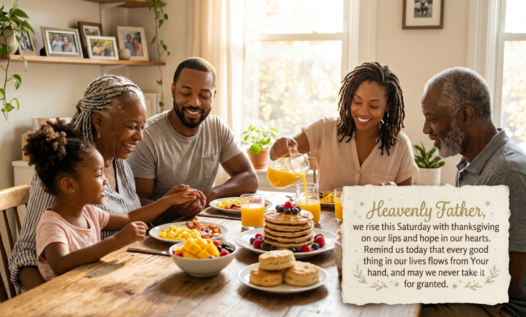 african american saturday morning blessings