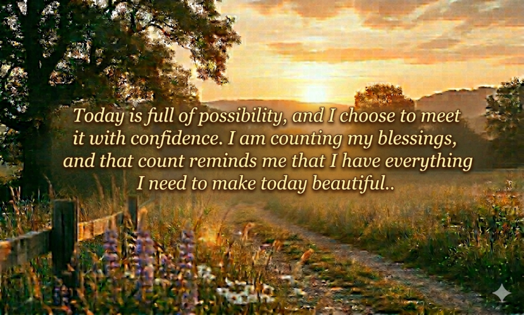 god i'm still counting my blessings