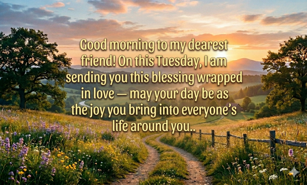 good morning tuesday inspirational blessings