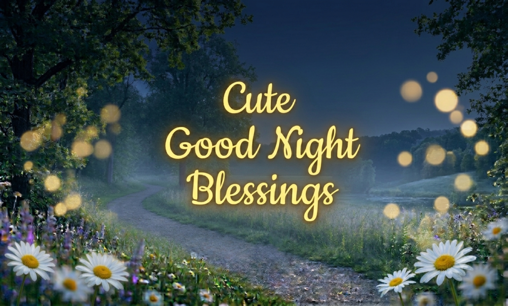 cute good night blessings