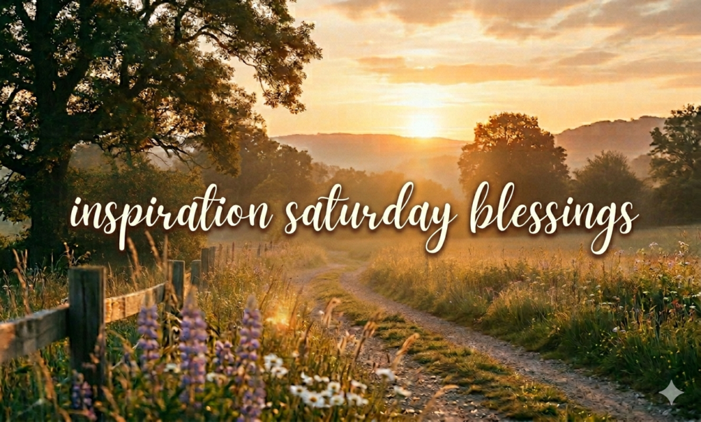 inspiration saturday blessings