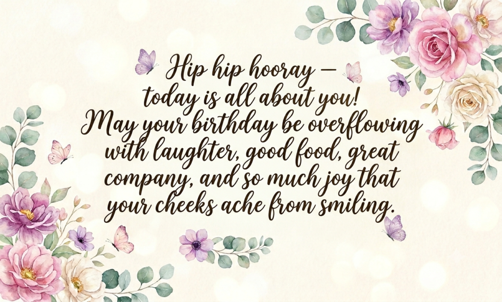 female birthday blessings
