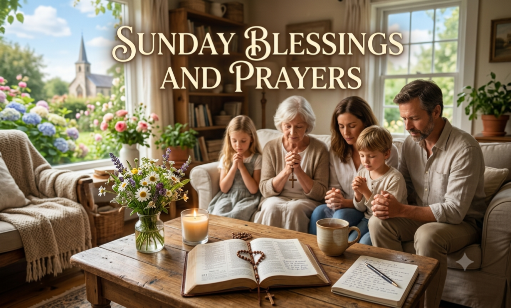sunday blessings and prayers