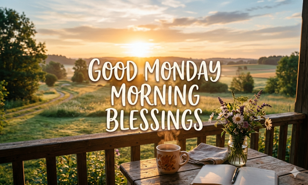 good monday morning blessings