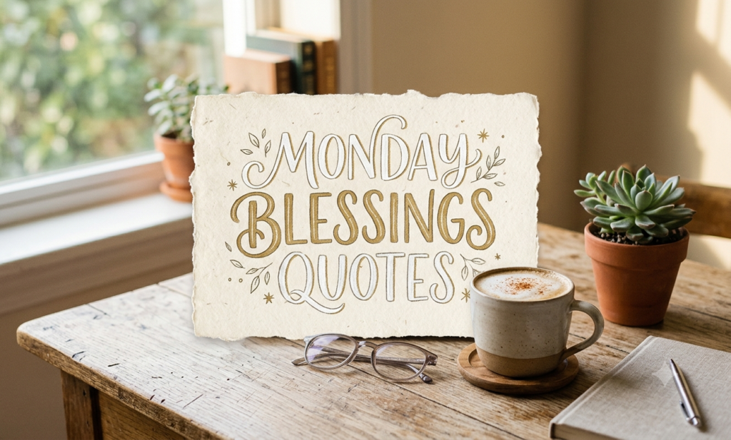 monday blessings quotes