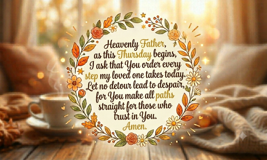 inspiration good morning thursday blessings