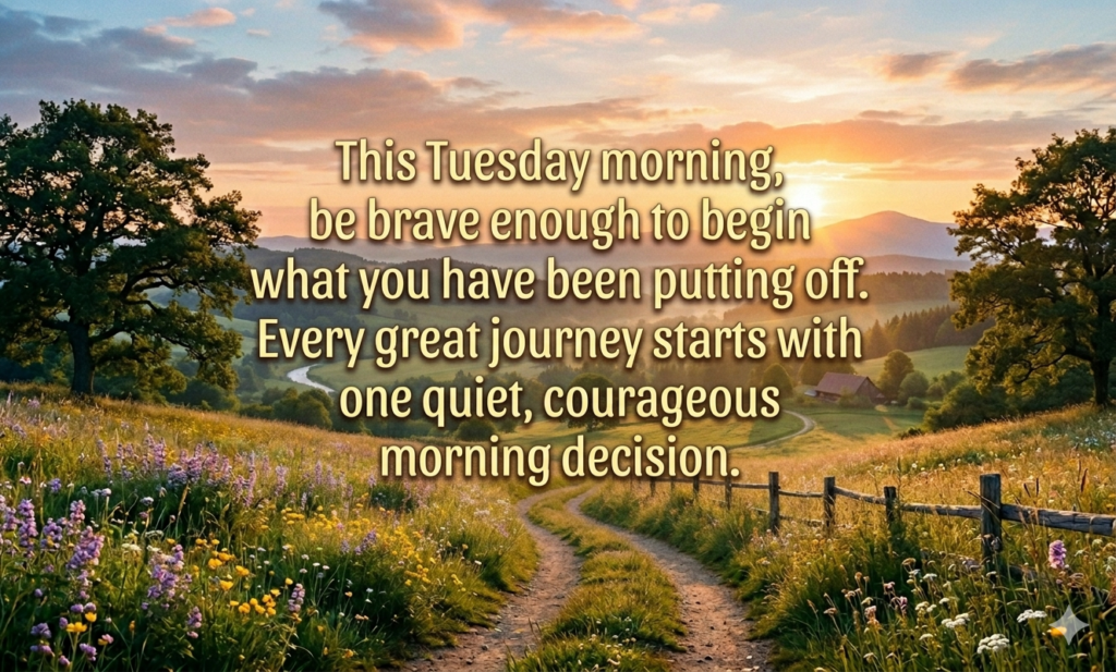 good morning tuesday inspirational blessings