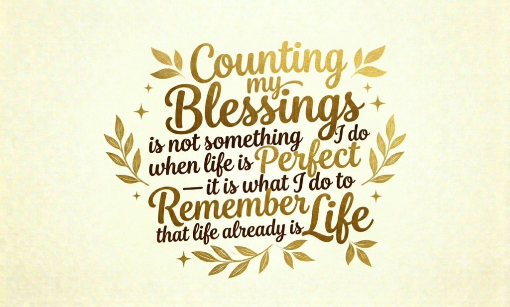 seph schlueter counting my blessings