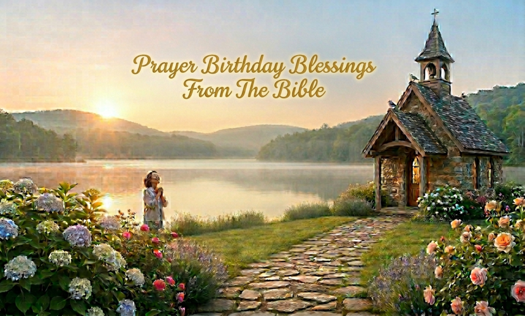 prayer birthday blessings from the bible