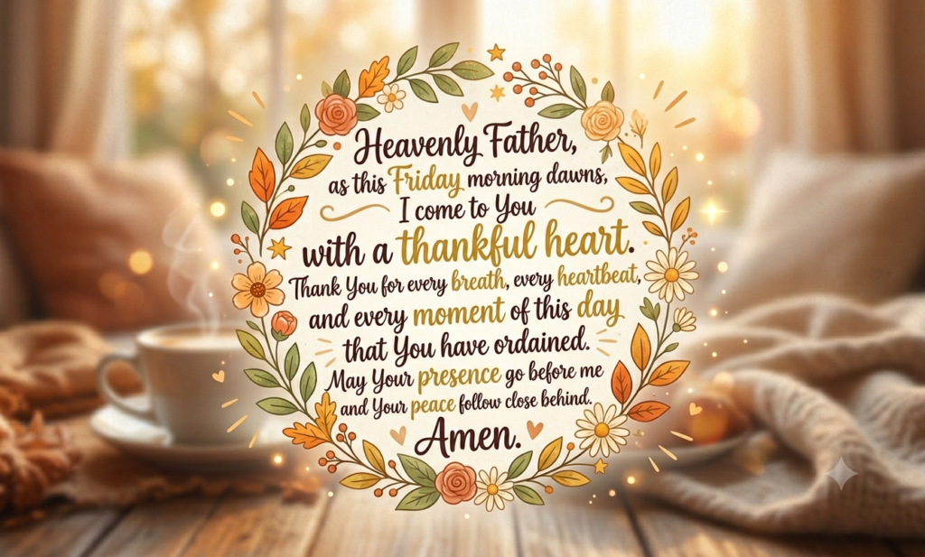 thankful good morning friday blessings