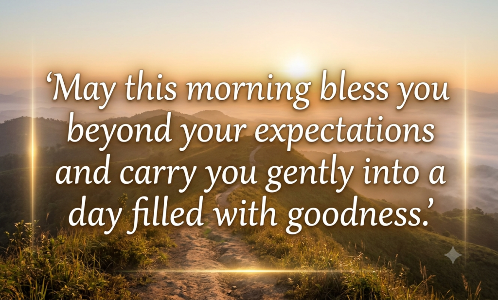 good morning blessings and prayers