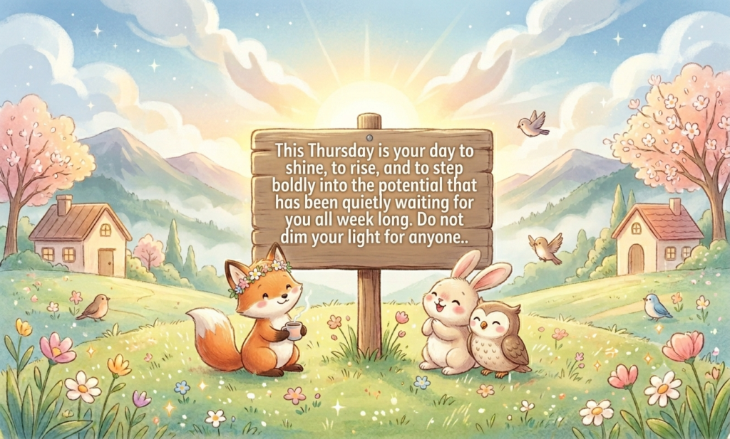 cute thursday blessings
