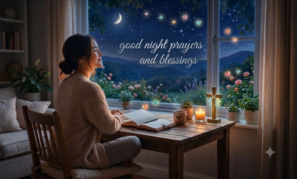 good night prayers and blessings