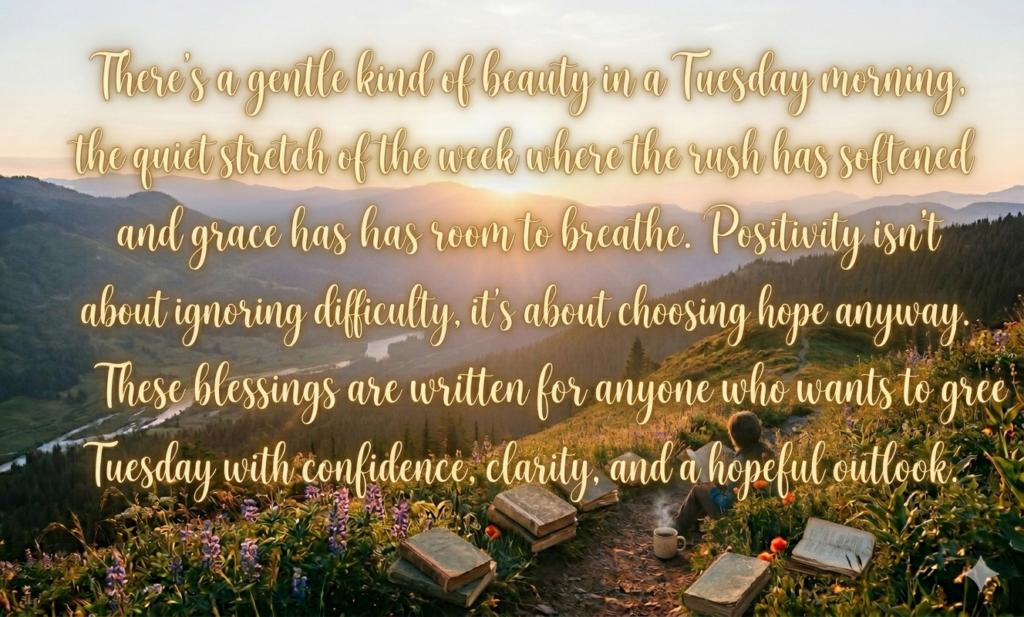 positive good morning tuesday blessings