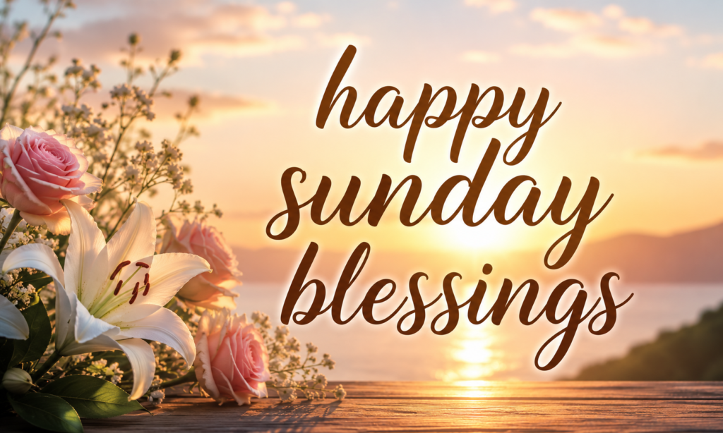 happy sunday blessings