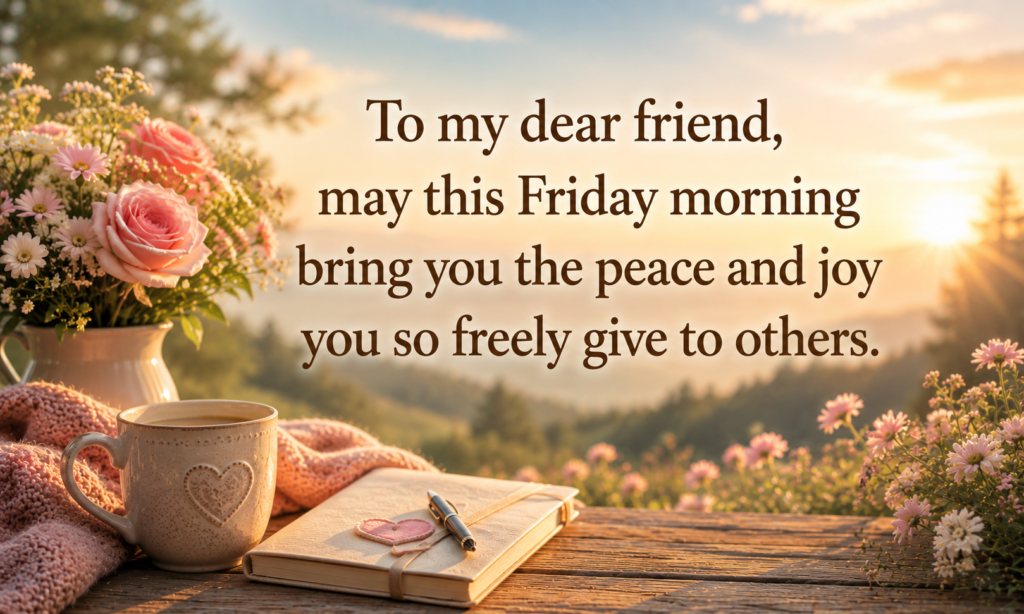 friday morning blessings