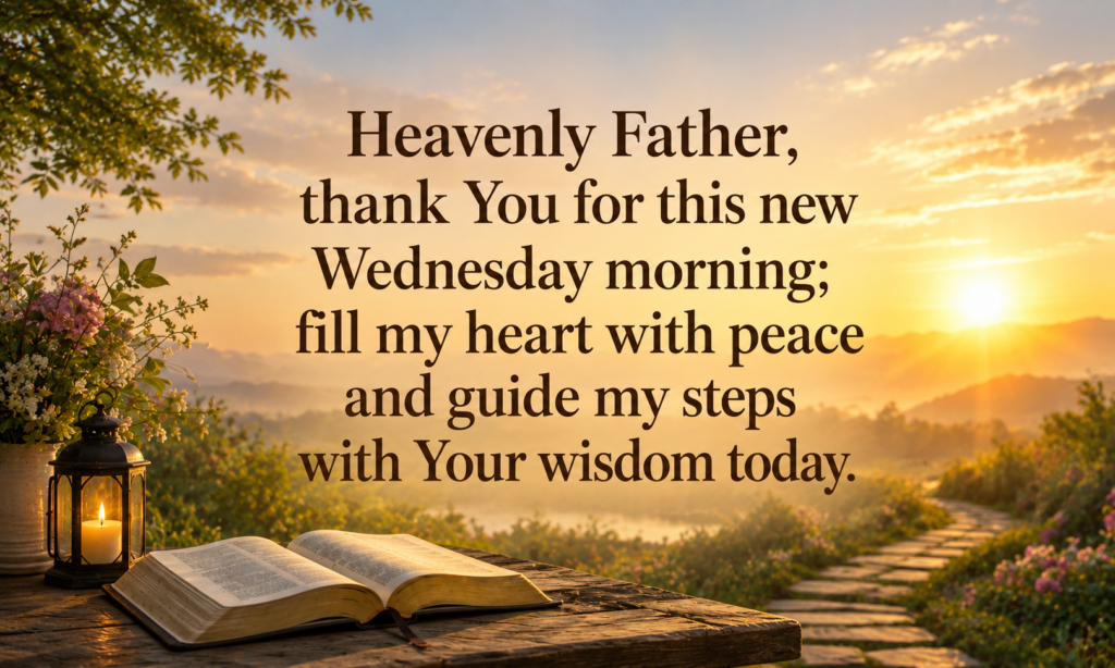 wednesday morning blessings