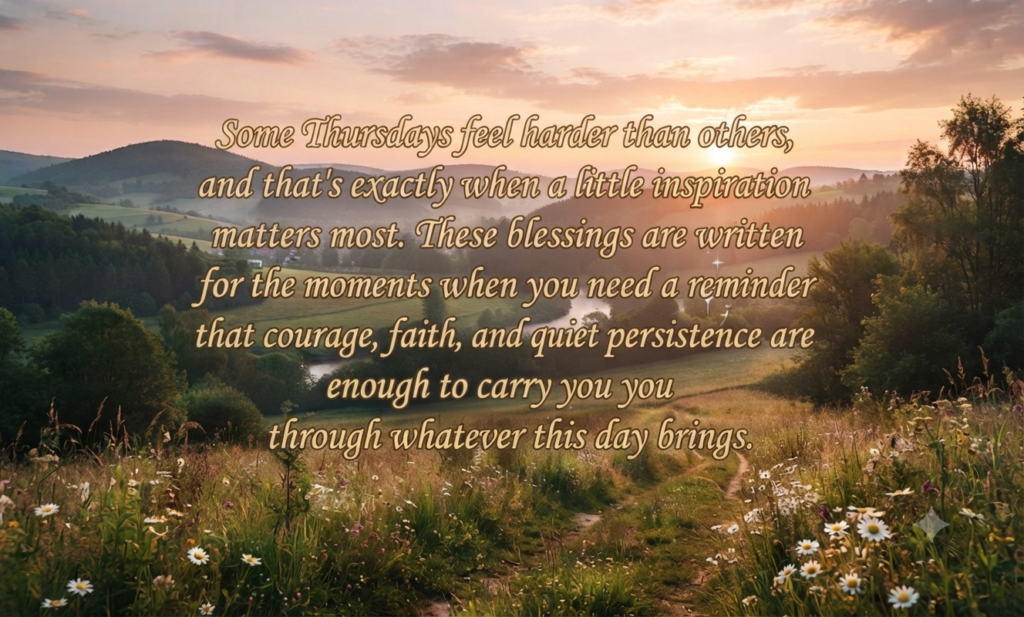 thursday blessings