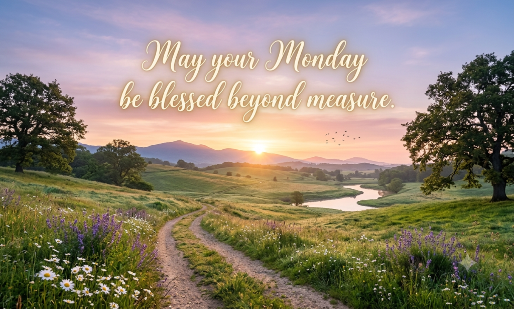 happy monday blessings