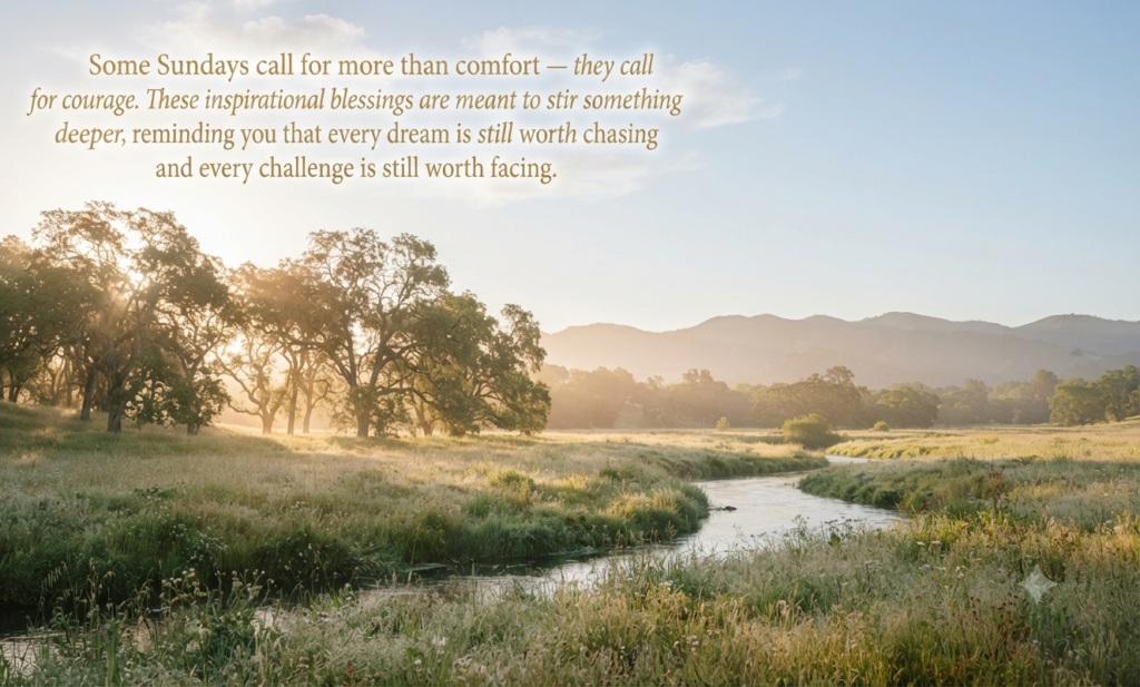 good morning sunday blessings