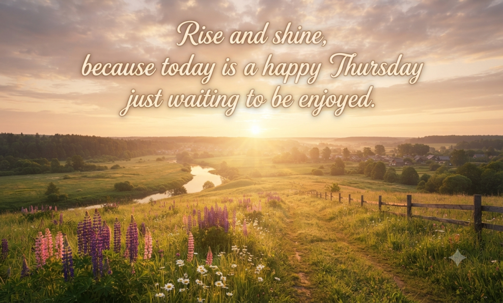 good morning thursday blessings
