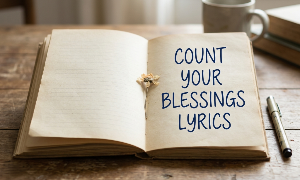 count your blessings lyrics