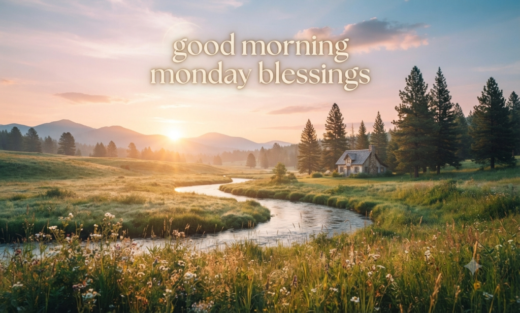 good morning monday blessings