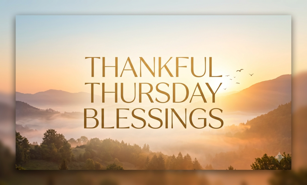thankful thursday blessings