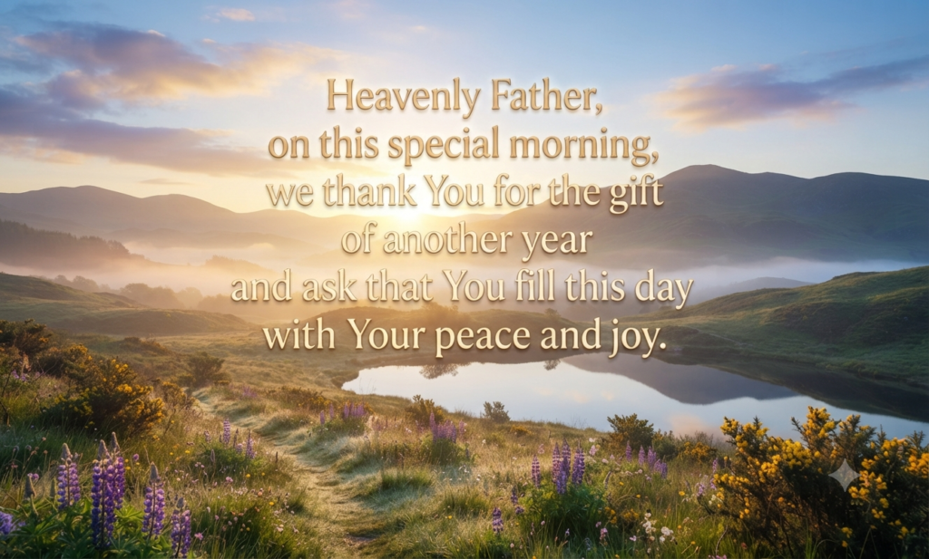 birthday blessings