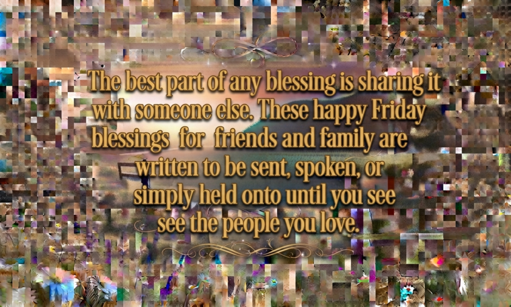 happy friday blessings