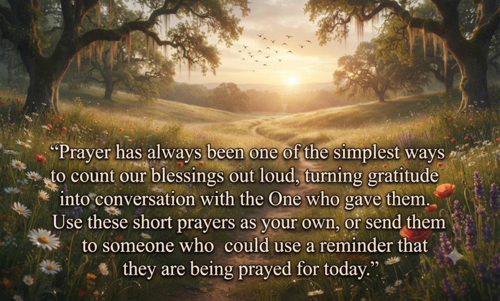 count your blessings