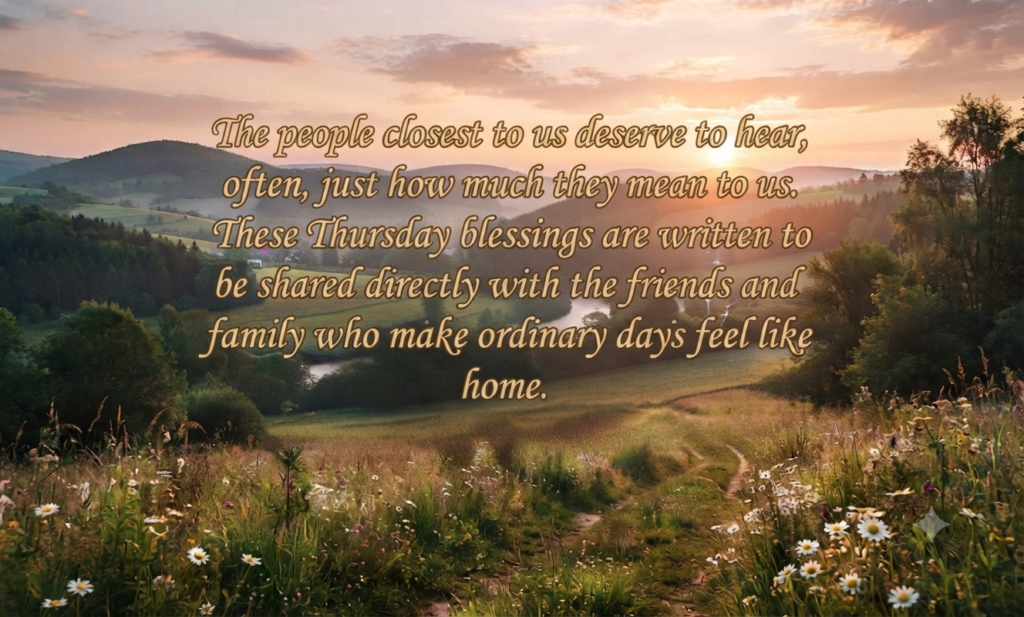 thursday blessings