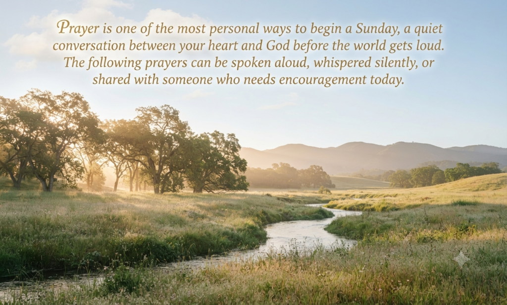 good morning sunday blessings