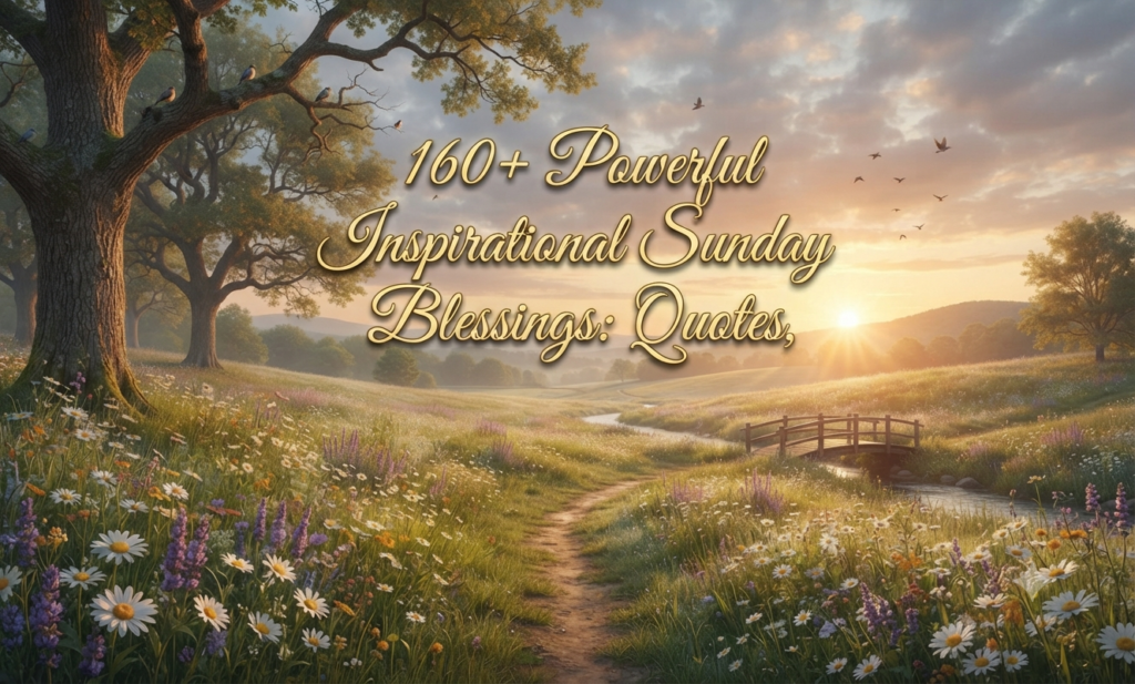 powerful inspirational sunday morning blessings