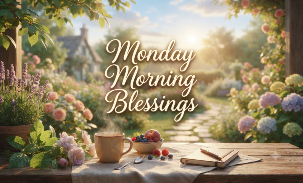 monday morning blessings