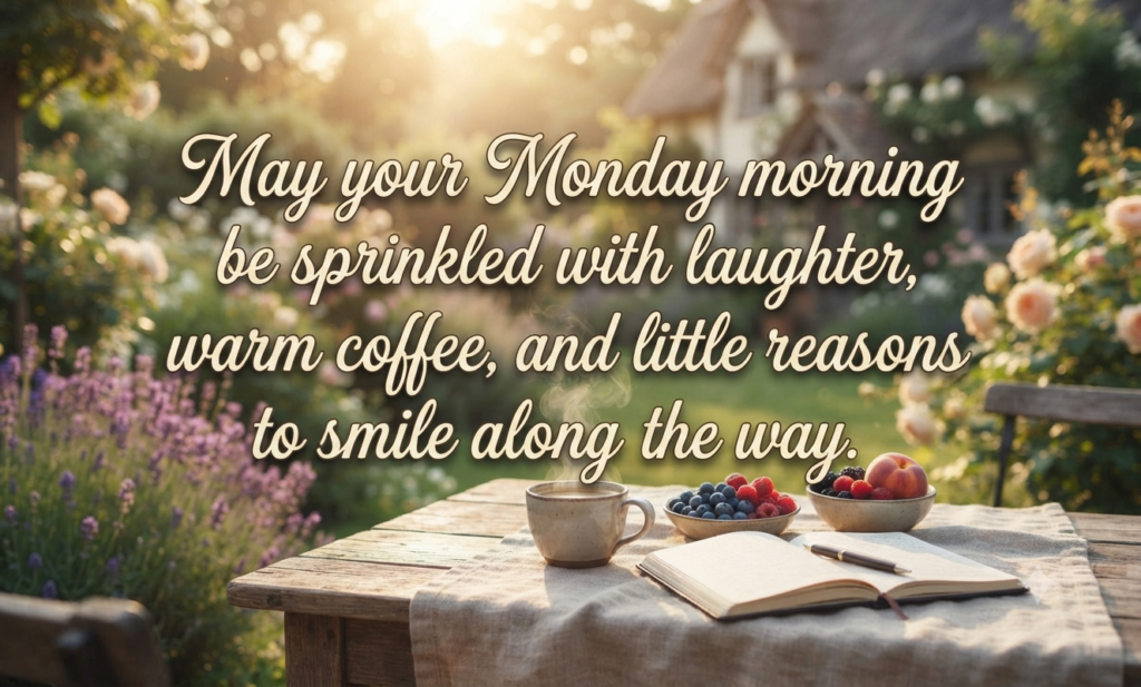 monday morning blessings